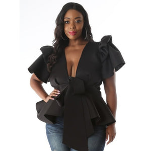 Good Intentions II Peplum Top